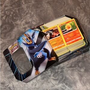 Pokemon Trading Card Game Tin with Cards